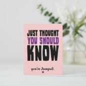 知っ考えておくべきだ ポストカード (スタンド正面)