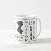 知と情 コーヒーマグカップ (正面右)