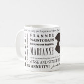 知と情 コーヒーマグカップ (正面左)