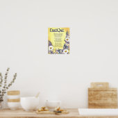 知やめ知インスパイアの言葉 ポスター (キッチン)