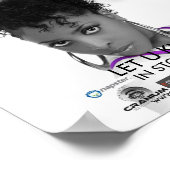 知らせる ポスター (角)