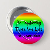 知らない人々失ったを思い出す 缶バッジ (正面&裏面)
