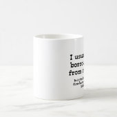 知らない人からお金がもらえる?面白いマグカップ ユーモア コーヒーマグカップ (中央)