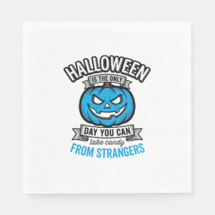 知らない人からのハロウィンキャンディー ビンテージカボチャデザイン スタンダードランチョンナプキン