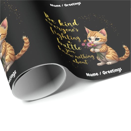 知らない人が戦って親切にしなさい ラッピングペーパー (ロールコーナー)