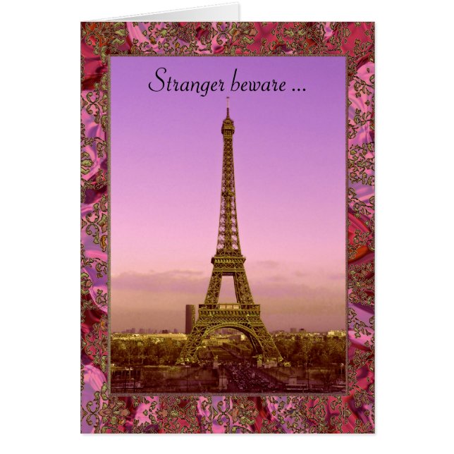 知らない人に気を付けてカスタマイズ (正面)