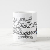 知らない人に親切にする ジャンボコーヒーマグカップ (正面)