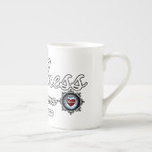 知らない人に親切にする ボーンチャイナマグカップ (右)