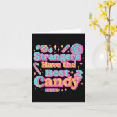 知らない人のキャンディーが一番美味しい 面白いキャンディー カード (黄色い花)