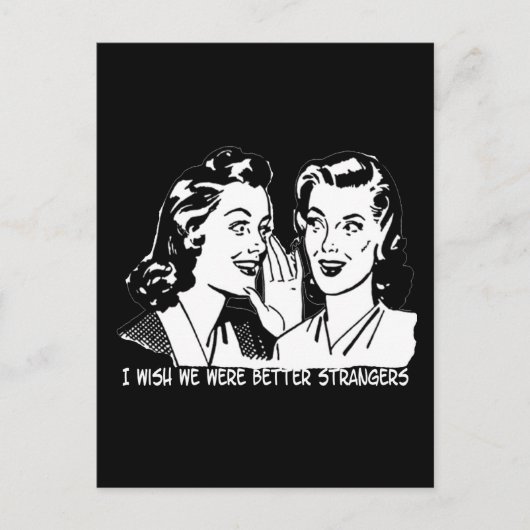 知らない人の方が好かった ポストカード (正面)