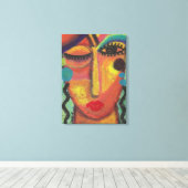 知らない気に抽象芸術アクリル絵画ズ キャンバスプリント (インサイチュ (ウッドフロア))