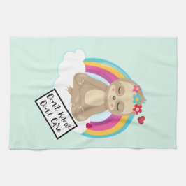 知らない気に文字 – 可愛めい想いスロット キッチンタオル