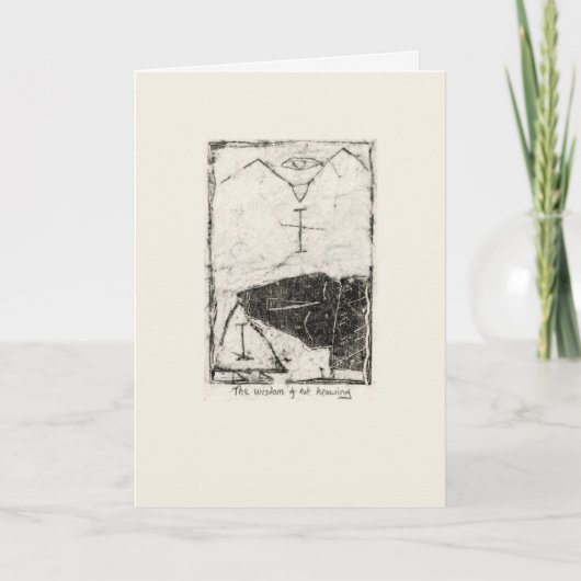 知らない知恵 カード (正面)