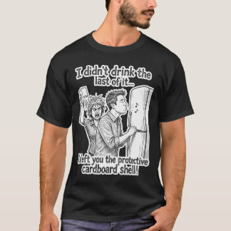 "知らない"カップルの段ボールシェルフ Tシャツ