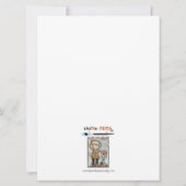 知らなかった – フラットフレームカード 招待状 (裏面)