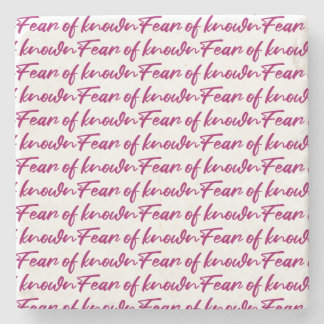 知られている恐怖 ストーンコースター