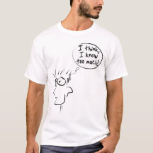 知りすぎた男のTシャツ