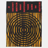 知り合いのフリースブランケット フリースブランケット (正面)