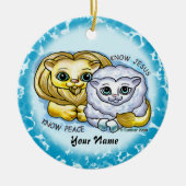 知るイエスクリスチャンオーナメント セラミックオーナメント (正面)