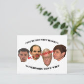 知事が暴走 ポストカード (スタンド正面)