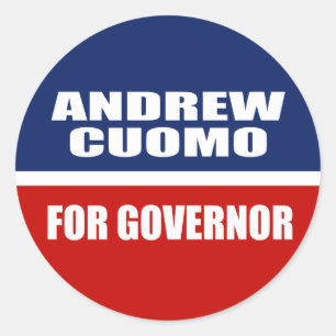 知事のためのアンドリューCUOMO ラウンドシール