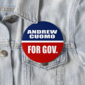 知事のためのアンドリューCUOMO 缶バッジ (インサイチュ)
