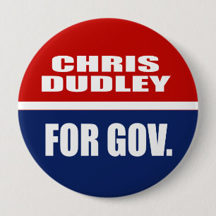 知事のためのクリスDUDLEY 缶バッジ