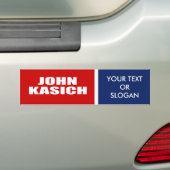 知事のためのジョンKASICH バンパーステッカー (車上)