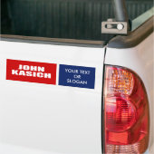 知事のためのジョンKASICH バンパーステッカー (トラック上)