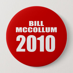 知事のためのビルMCCOLLUM 缶バッジ