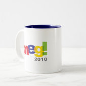 知事のためのメグ・ホイットマン ツートーンマグカップ (正面左)