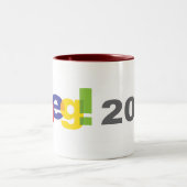 知事のためのメグ・ホイットマン ツートーンマグカップ (中央)