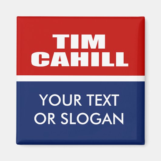 知事用ティム・カイル マグネット (正面)