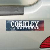 知事2014年のためのCOAKLEY バンパーステッカー (車上)