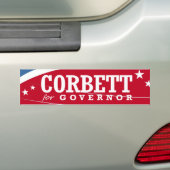 知事2014年のためのCORBETT バンパーステッカー (車上)