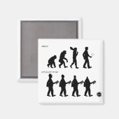 知性があるデザイン マグネット (正面/裏面)