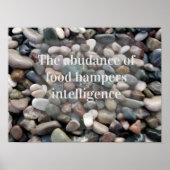 知性の知恵の感動的ポスター ポスター (正面)