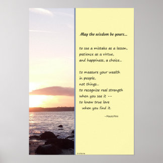 知恵があなたのものでありますように。 ポスター