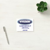 知恵が足りないので、神頼様にしなさい。 ポストイット (オフィス)