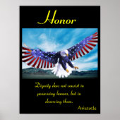 知恵とプライドで名誉を守る ポスター (正面)