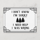 知恵につながる4つのフレーズ ポストカード (正面)