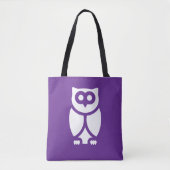 知恵のふくろう トートバッグ (正面)