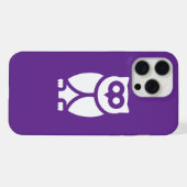 知恵のふくろう iPhoneケース (裏面横)