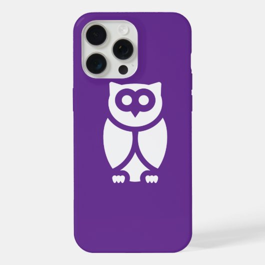 知恵のふくろう iPhoneケース (裏面)