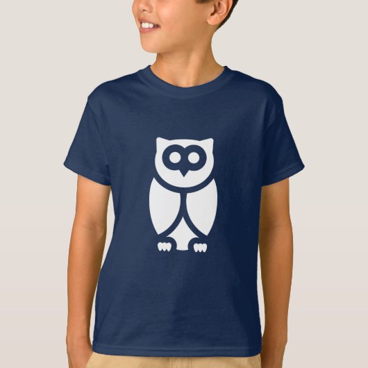 知恵のふくろう Tシャツ (正面)