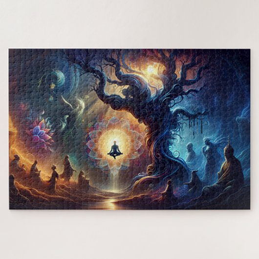 知恵のパズル：影と光 ジグソーパズル (横)