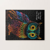 知恵のフクロウ ジグソーパズル (横)