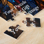 知恵のフクロウ ジグソーパズル (側面)