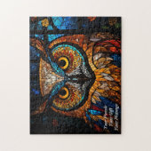 知恵のフクロウ ジグソーパズル (縦)