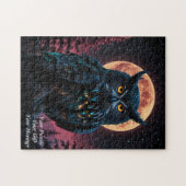 知恵のフクロウ ジグソーパズル (横)